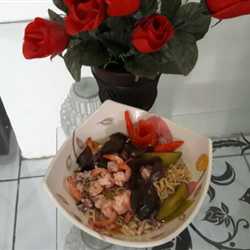 mie kuah garang asem seafood