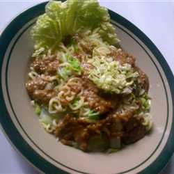 Indomie goreng bumbu pecel