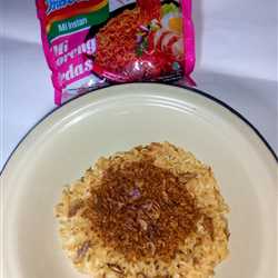 Kerak Telor Mie Pedas