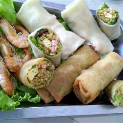 Lumpia indomie aja(ayam jamur) 