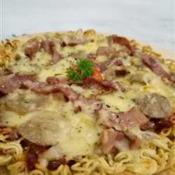 Indomie lovers pizza