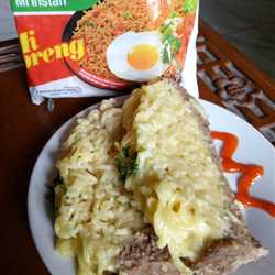 Baked Beef Creamy Indomie 