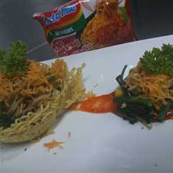 Indomie goreng Urap gawe urip