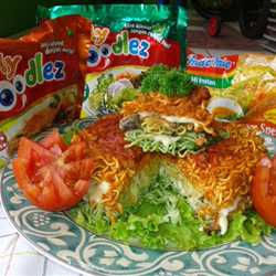 rainbow mie 3 warna buat si kecil