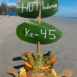 Indomi bakar diatas kapal 45