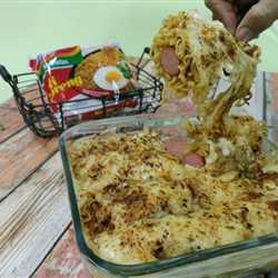 Mie Goreng Gulung Mercon Melepuh