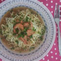Asem-asem Udang Indomie