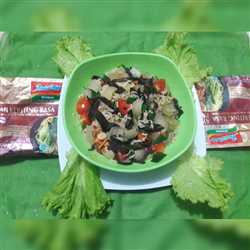 Mie Keriting Jamur Kikil