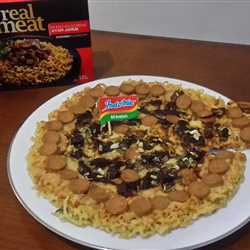 PIZZA INDOMIE REAL MEAT AYAM JAMUR