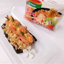 Indomie on nori tempura