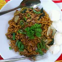 mie dok dok goreng (mie doreng)