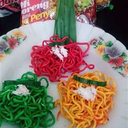 Putu Mayang Indomie 3 rasa
