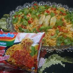 Indorikki ( Indomie rica- rica tteokbokki)