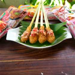 Sate lilit indomie
