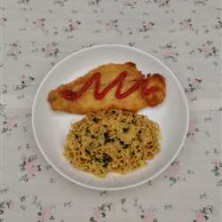 Fish n moza noodle