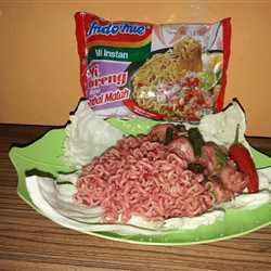 Karedok indomie sambal matah
