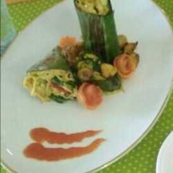 Mie kare tombak (tomis bakar)