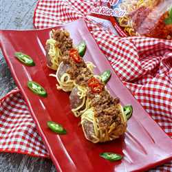 Bakso Gulung Rica-Rica Daging