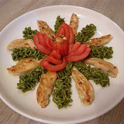 INDOMIE CHICKEN PESTO