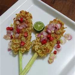 Sate mie lilit sambal matah