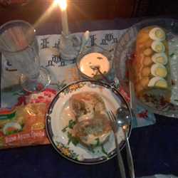 SALAD INDOMIE DALAM KACA AGAR-AGAR