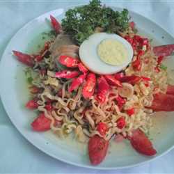 " MIE PULAU TERATAI TELUR ASIN "