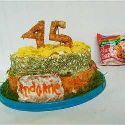 Indomie TaKuRuLa Semangat 45 (Tart Kukus Rumput Laut) 
