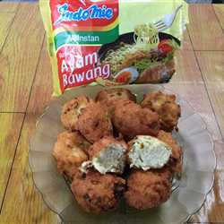 Perkedel Tahu indomie ayam bawang