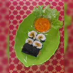 Sushi mie kuah kari ayam