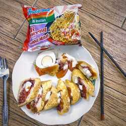 Rolled Velvet Egg Meler