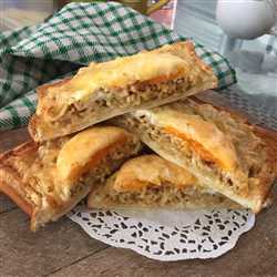 Cheesy Baked Indomie Toast with Egg