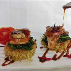 Indomie Chicken Canape