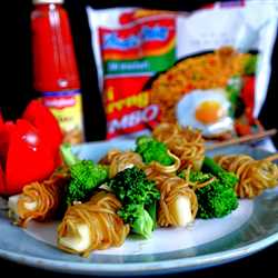 Cheesy Noodle Vegetables Kabab