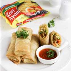 Lumpia Indomie Mie Kari Daging Sapi