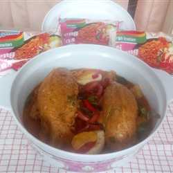 KOI MI GOPAS ( kotok'an iwak mie goreng pedas )