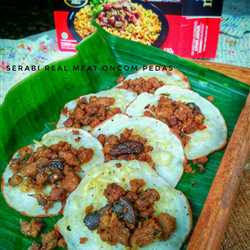 Serabi Real Meat Oncom Pedas