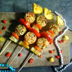 Shish kebab indomie