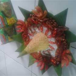 indomie tumlis sambal goreng (tumpeng bilis)