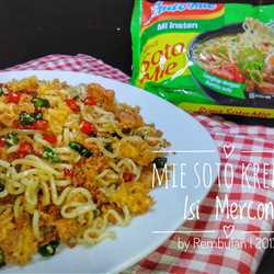Mie Soto Kremes Isi Mercon
