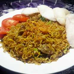 Nasi goreng indomie maud