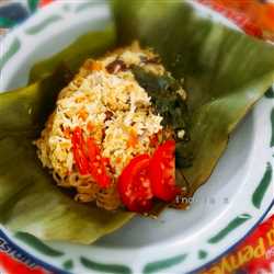 Indomie Gegog ( genem godong gedang ) Tongkol Pedas