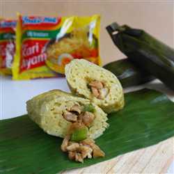 Arem arem indomie kari ayam