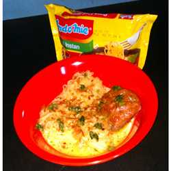 Laksa mie Indomie