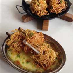 Noodle Pop with Honey Butter Glaze 