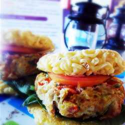Omelette Burger Mie