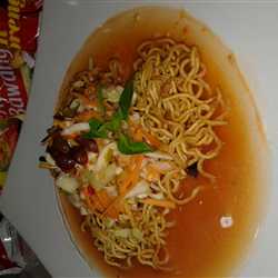 Asinan indomie kuah garlic
