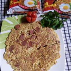 Mie Goreng Dadar Telur