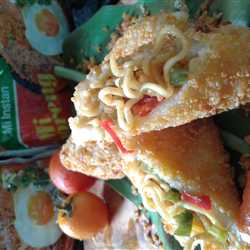 Lereng Jeletot (Lemper Goreng Mie Jeletot)