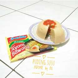 PUDING SUSU INDOMIE AYAM BAWANG