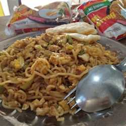 Mie rawit ijo